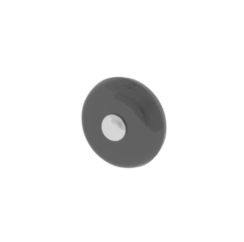 Handtag - E, 2 st, 3 cm, Matt svart
