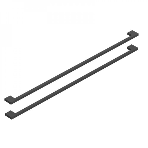 Handtag - B - 2 st, 60 cm, Matt svart