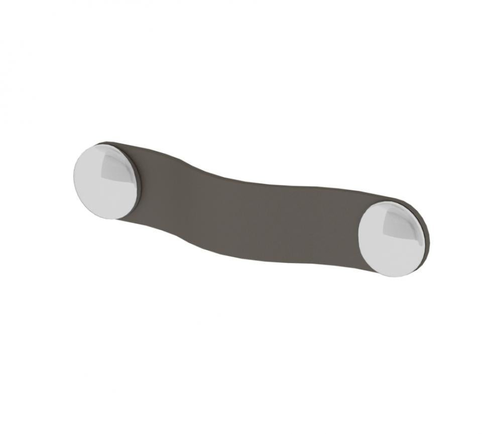 Handtag - F - 2 st, 16,6 cm, Mokka