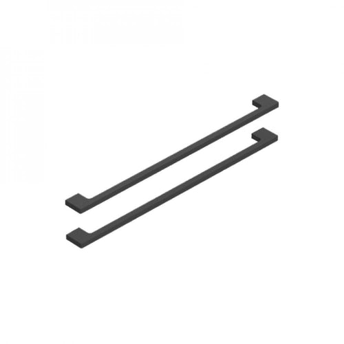 Handtag - B - 2 st, 40 cm, Matt svart