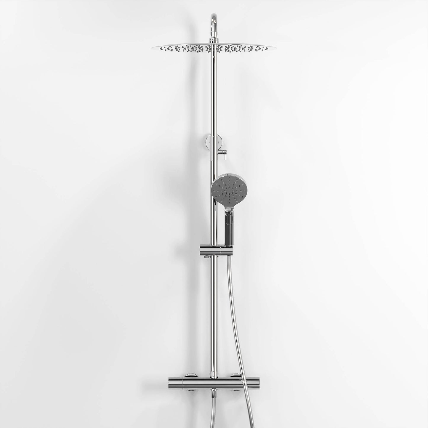 Dragør Takduschset m/Termostat blandare och 40 cm takdusch, 160 C/C