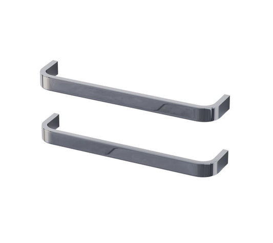 Handtag - M - 2 st, 19,8 cm, Krom