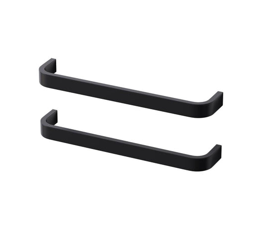 Handtag - M - 2 st, 19,8 cm, Matt svart
