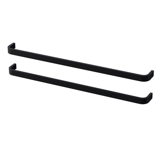 Handtag - M - 2 st, 39 cm, Matt svart
