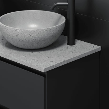 Bänkskiva för badrumsmöbler - 81,4x46,3x2 cm - betong - ytbehandlad - Betong
