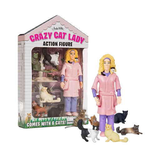 Crazy Cat Lady 6 Vinyl Action Figure