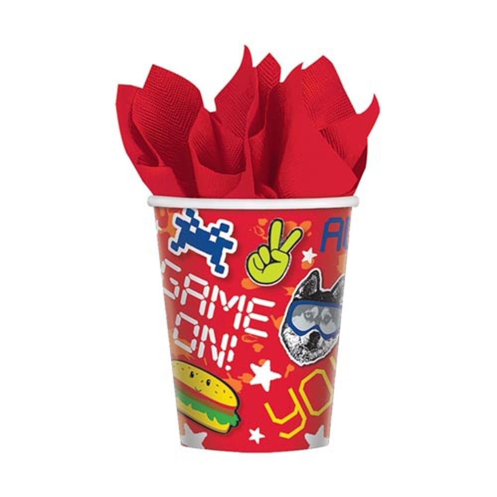 Epic Party 9oz Paper Party Cups, 8-Pack