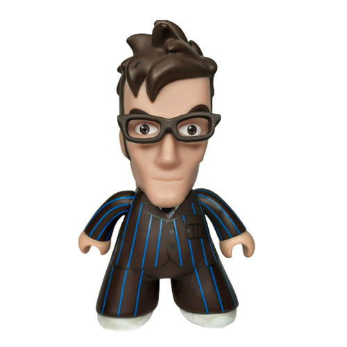 Doctor Who Titan 10th Doctor with Brown Pinstripe Suit 4.5 Vinyl Figure