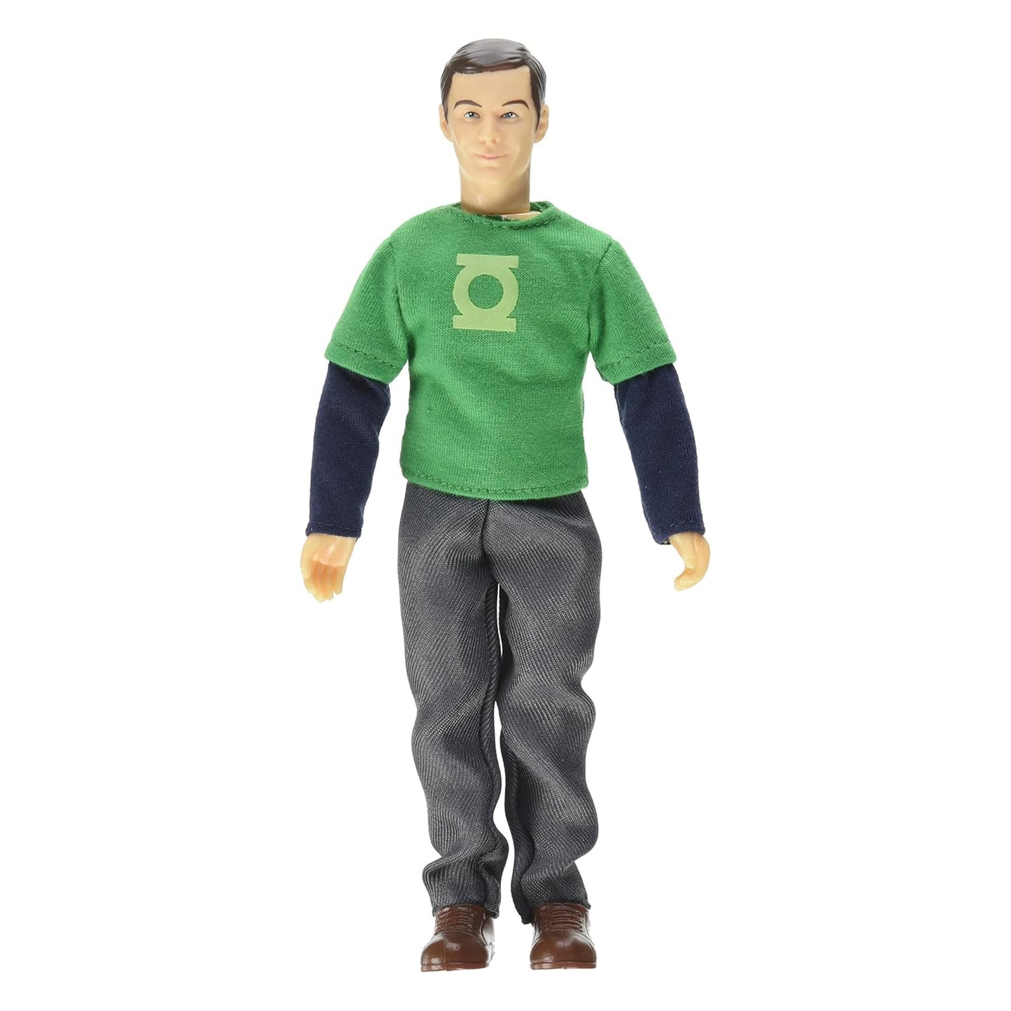 Big Bang Theory Sheldon (Green Lantern/ Superman) Retro Clothed 8 Figure