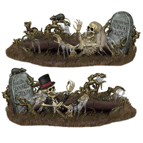 Doomed Groom Buried Bride Prop