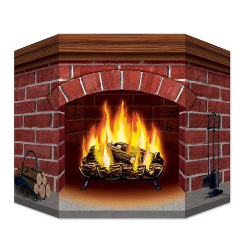 Brick Fireplace Standup