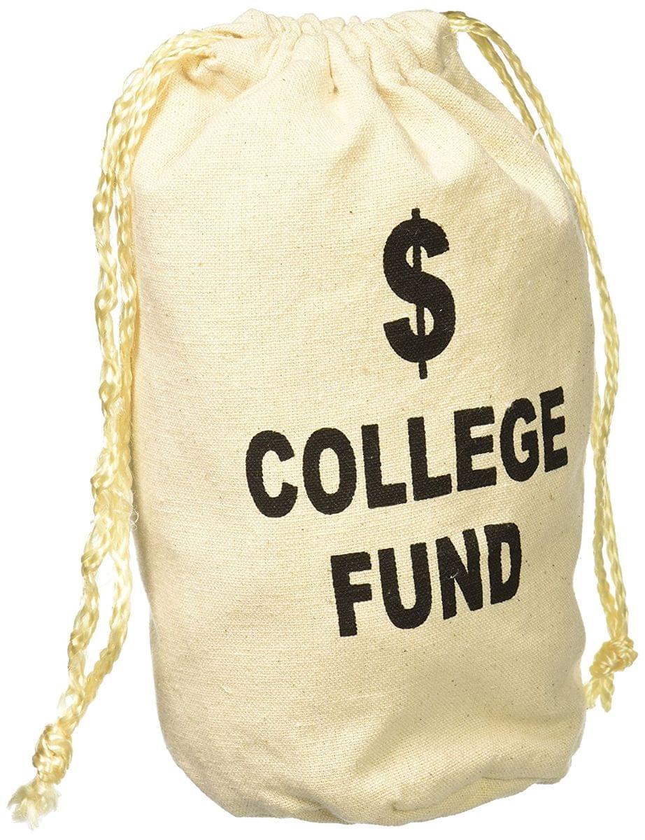 College Fund Money Bag
