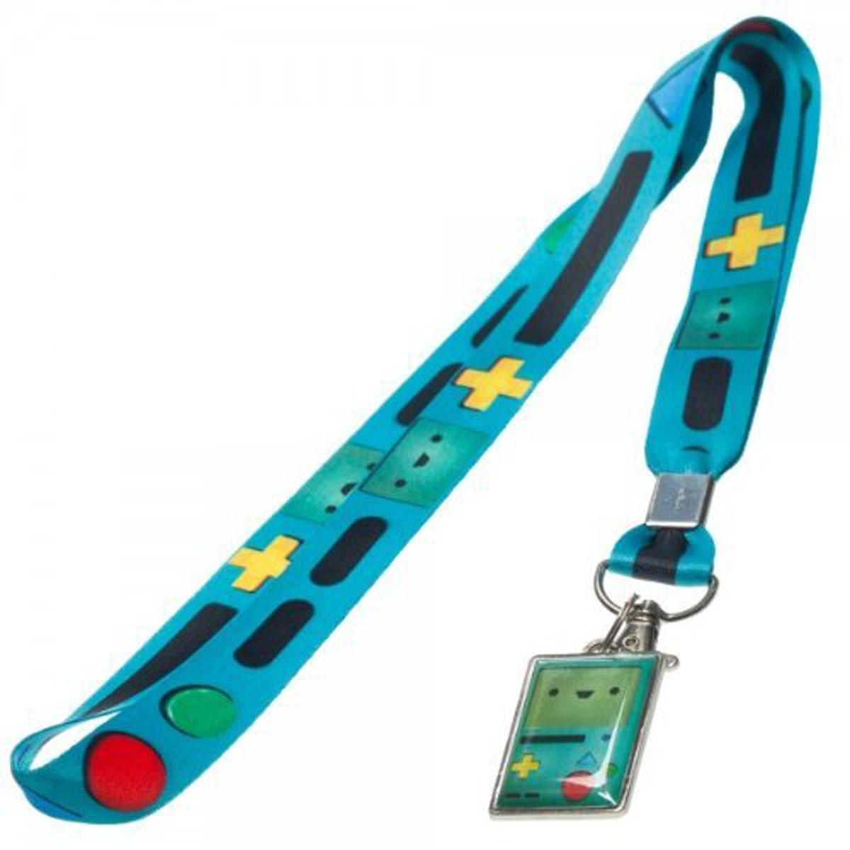 Adventure Time Beemo Lanyard with BMO Metal Tag