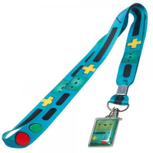 Adventure Time Beemo Lanyard with BMO Metal Tag