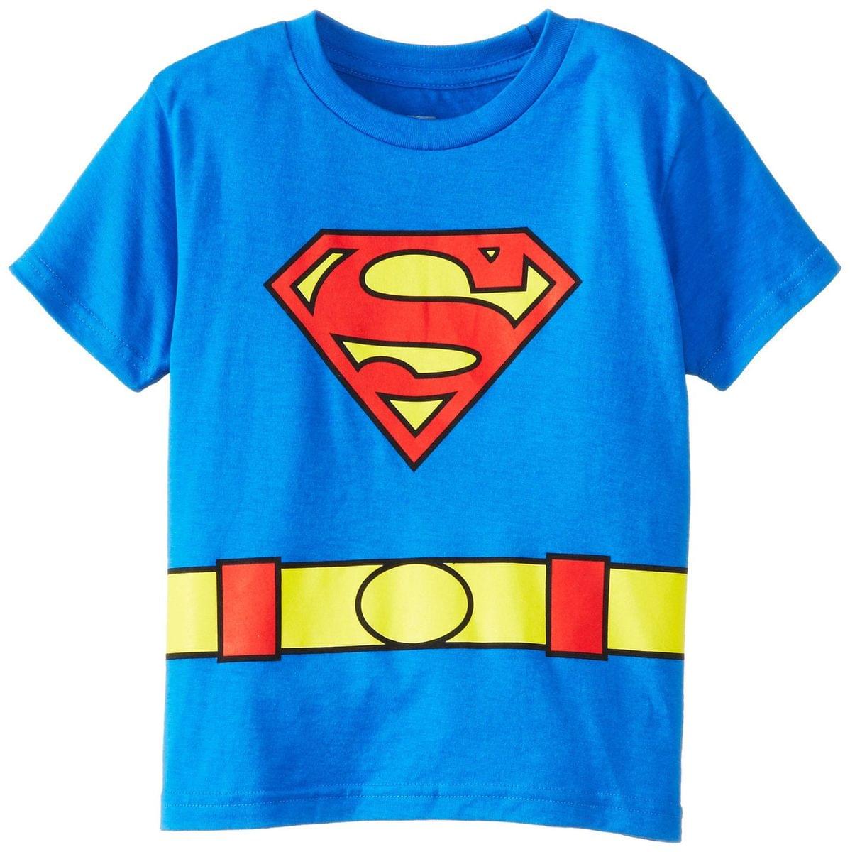 DC Comics Superman Logo Caped Tee Toddler Costume