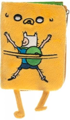 Adventure Time Finn & Jake Bro Hug Furry Snap Wallet