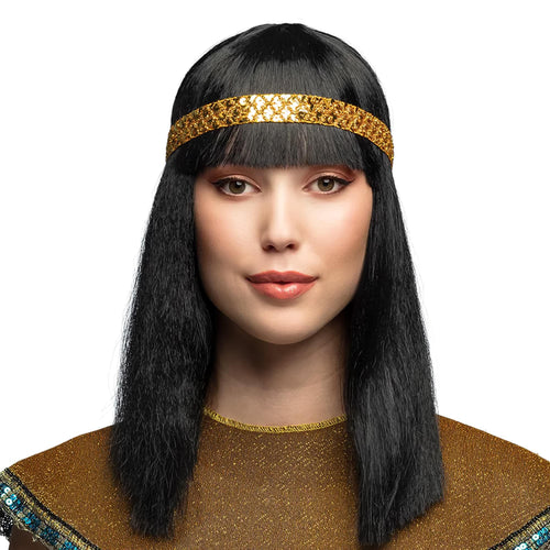 Cleopatra Adult Costume Wig | Black