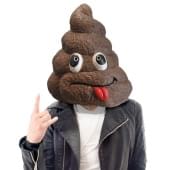 Doo Doo Head Latex Costume Mask