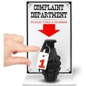 Complaint Department Center Gag Gift