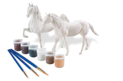 Breyer Paint Your Own Horse Activity Kit: Quarter Horse & Saddlebred