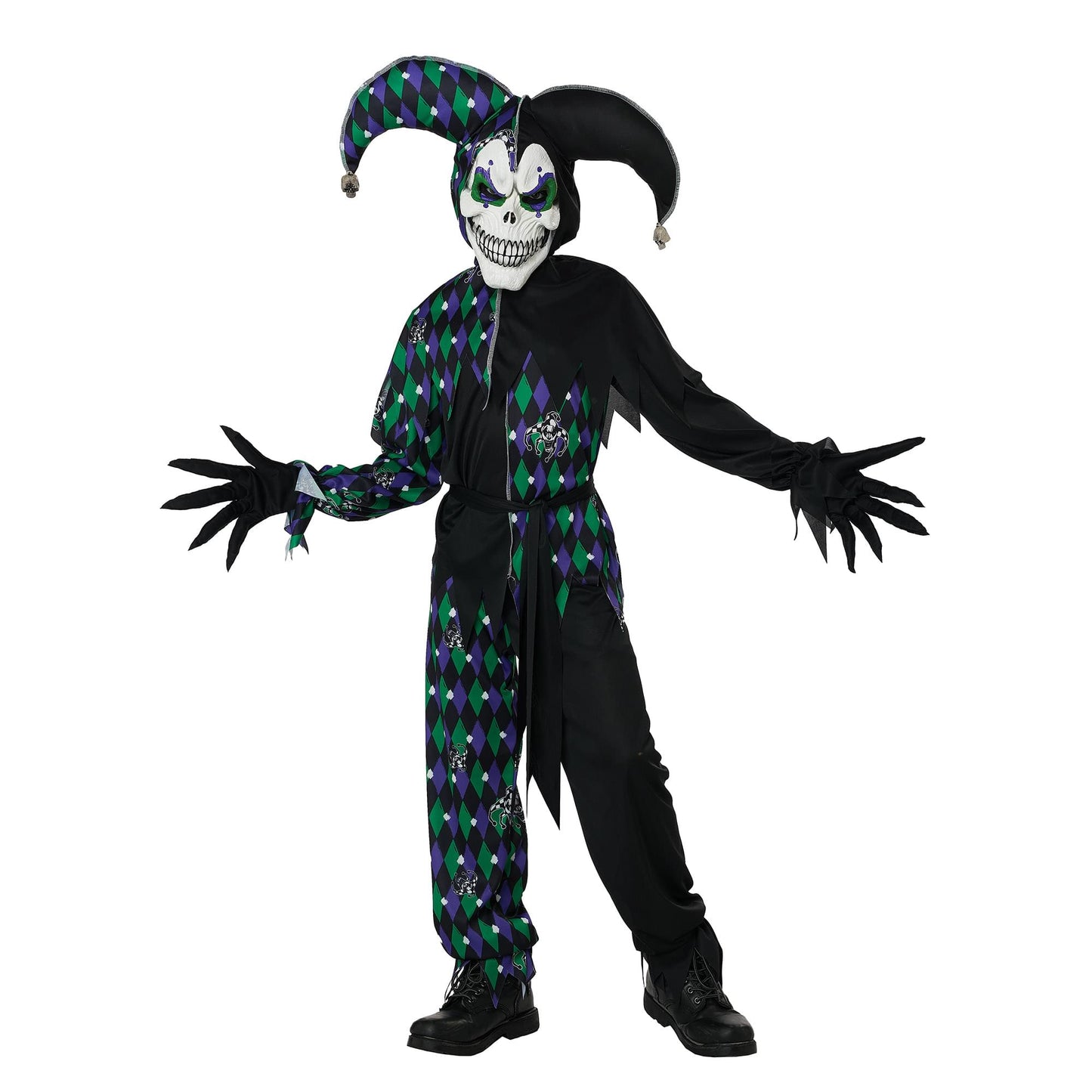 Deadly Jester Child Costume