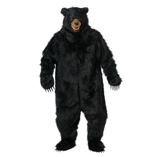 Black Bear Deluxe Adult Ani-Motion Costume Mask