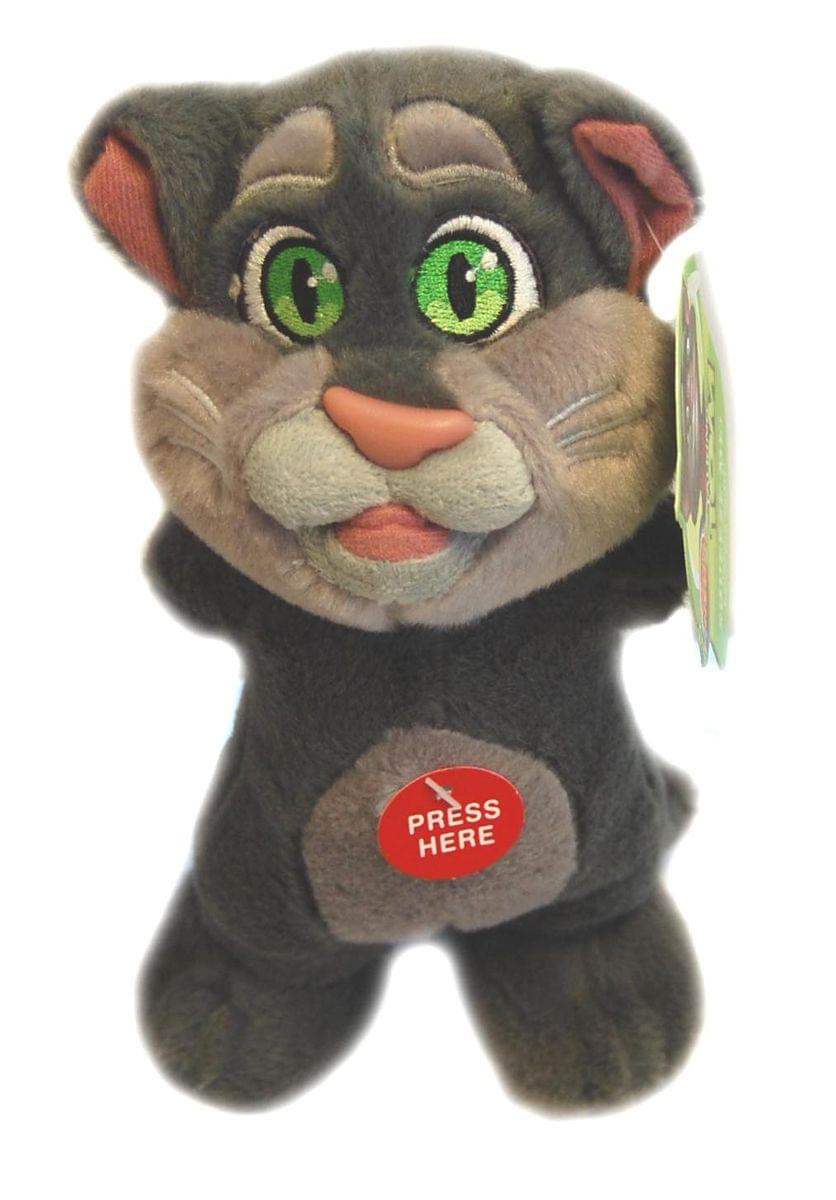 Cuddle Barn Talking Friends Squeezers Talking Tom Cat Plush
