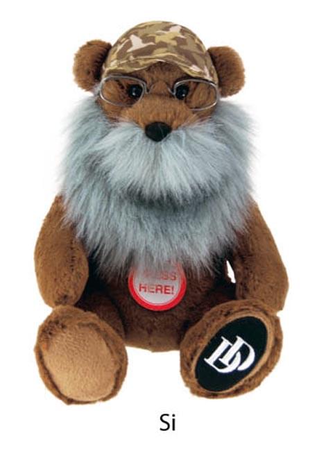 Duck Dynasty 8 Bear Plush With Sound: Si