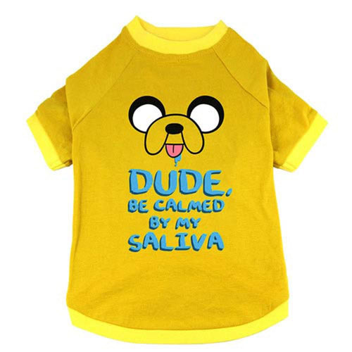 Adventure Time Jake Saliva Pet T-Shirt