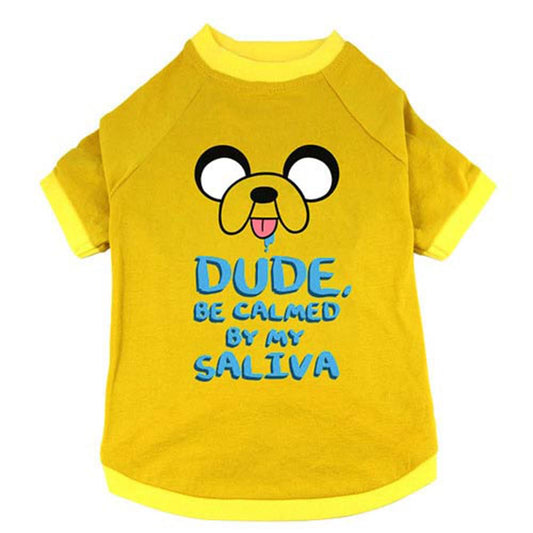 Adventure Time Jake Saliva Pet T-Shirt