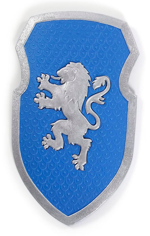Deluxe Eva Child Costume Shield, Blue & Silver