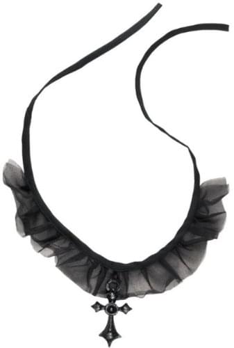 Choker Cross Costume Necklace