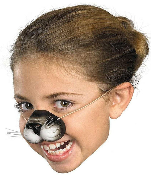 Black Cat Nose Child Costume Accessory