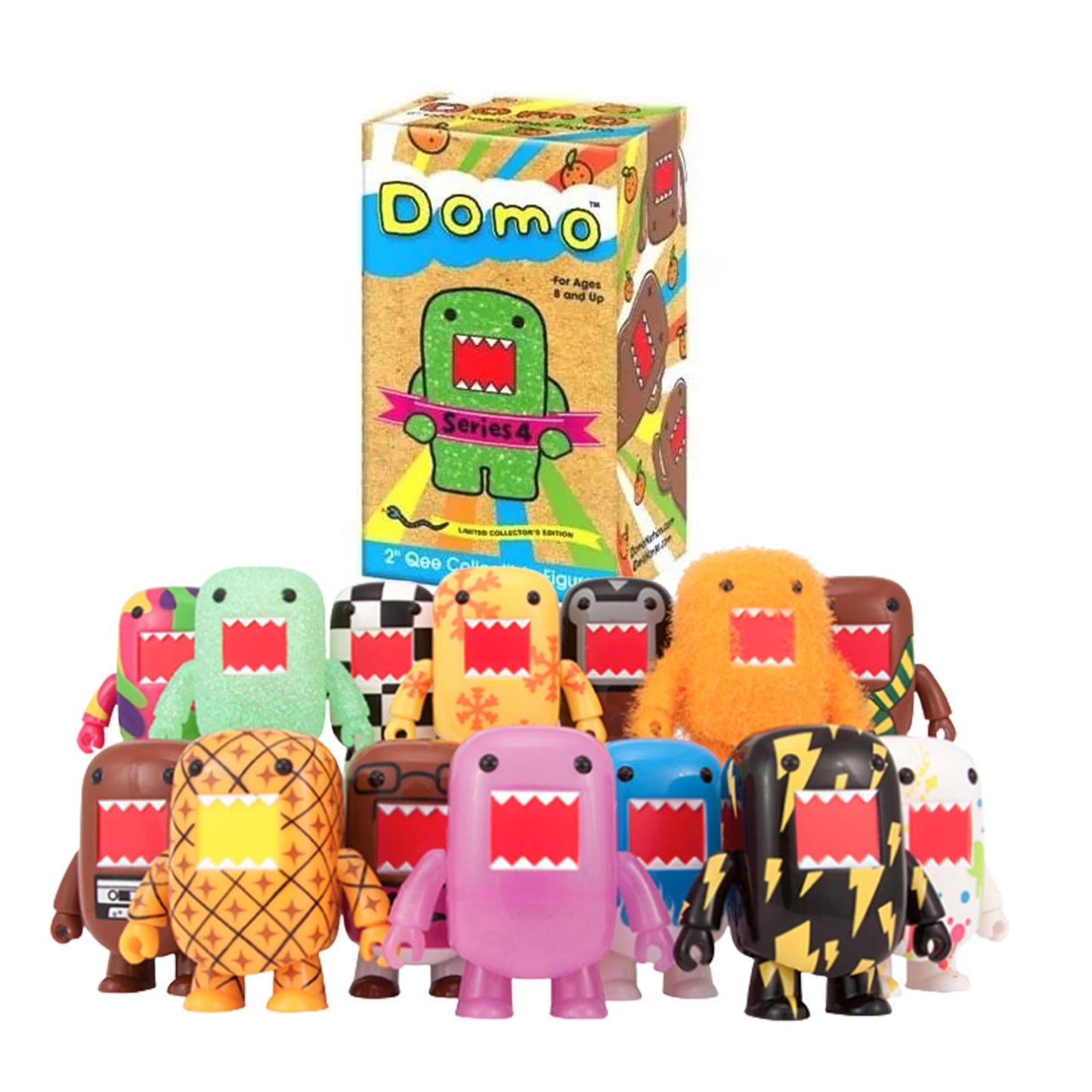 Domo 2 Qee Figure Series 4 Single Blind Box