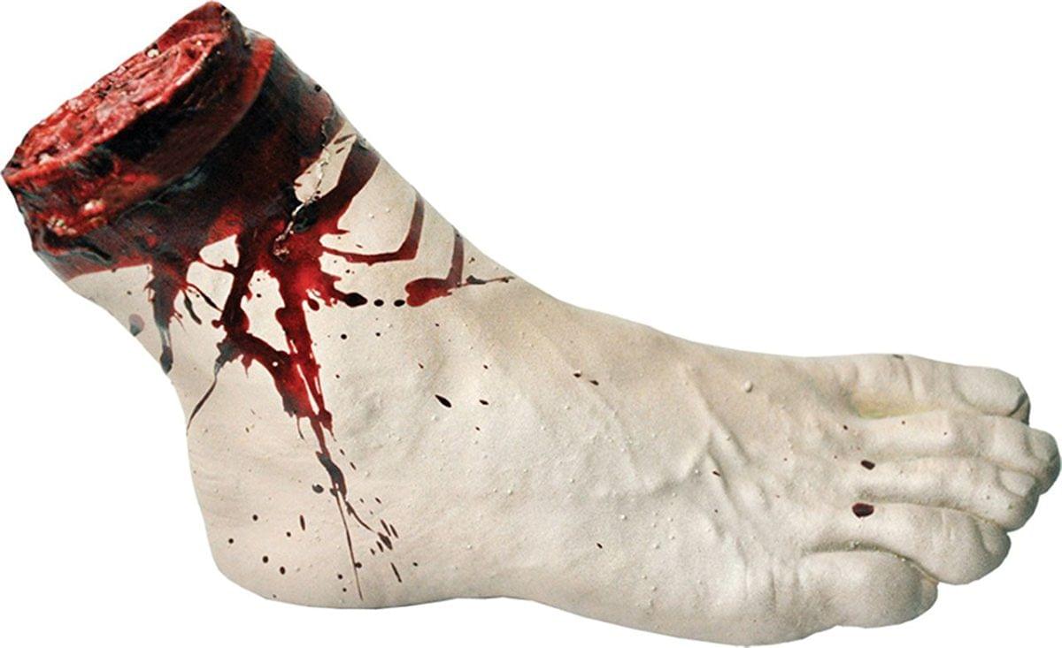 Cut Off Foot Halloween Decoration Prop