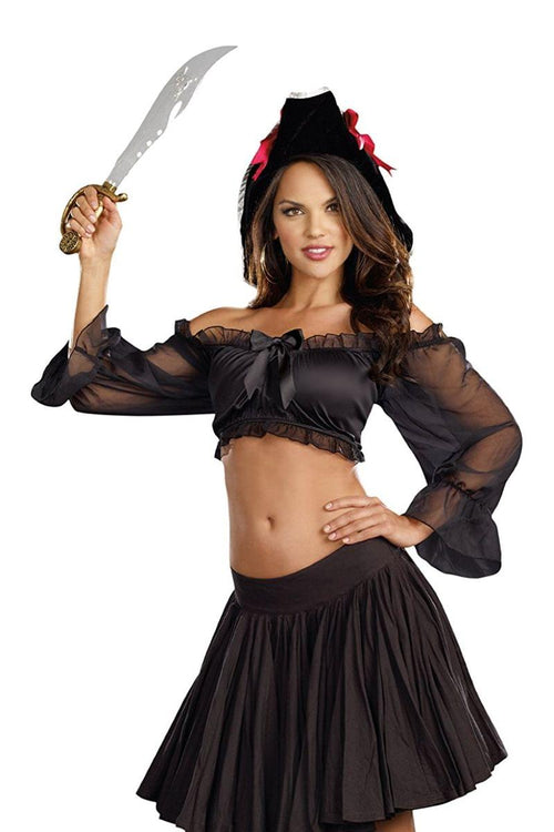 Dreamgirl Women's Costume Peasant Top