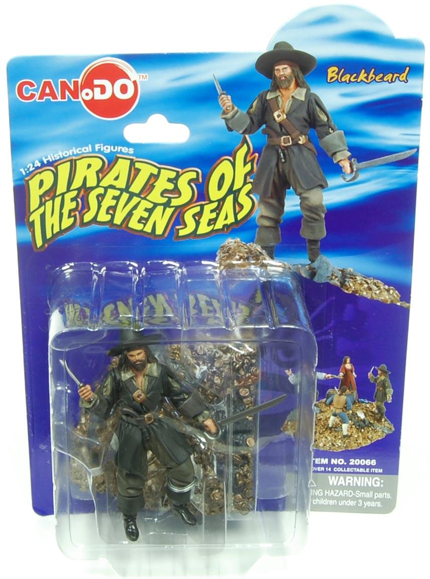 1:24 Scale Historical Figure D Pirates Of The Seven Seas Blackbeard