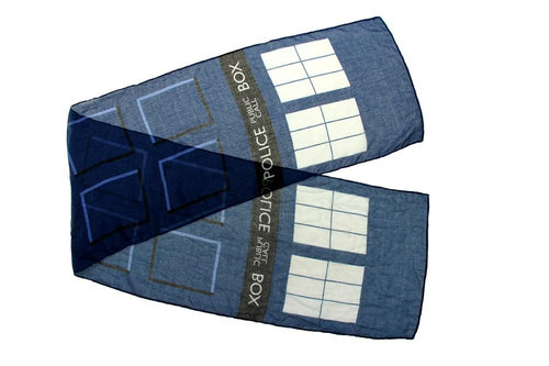 Doctor Who TARDIS Lightweight Adult Costume Scarf