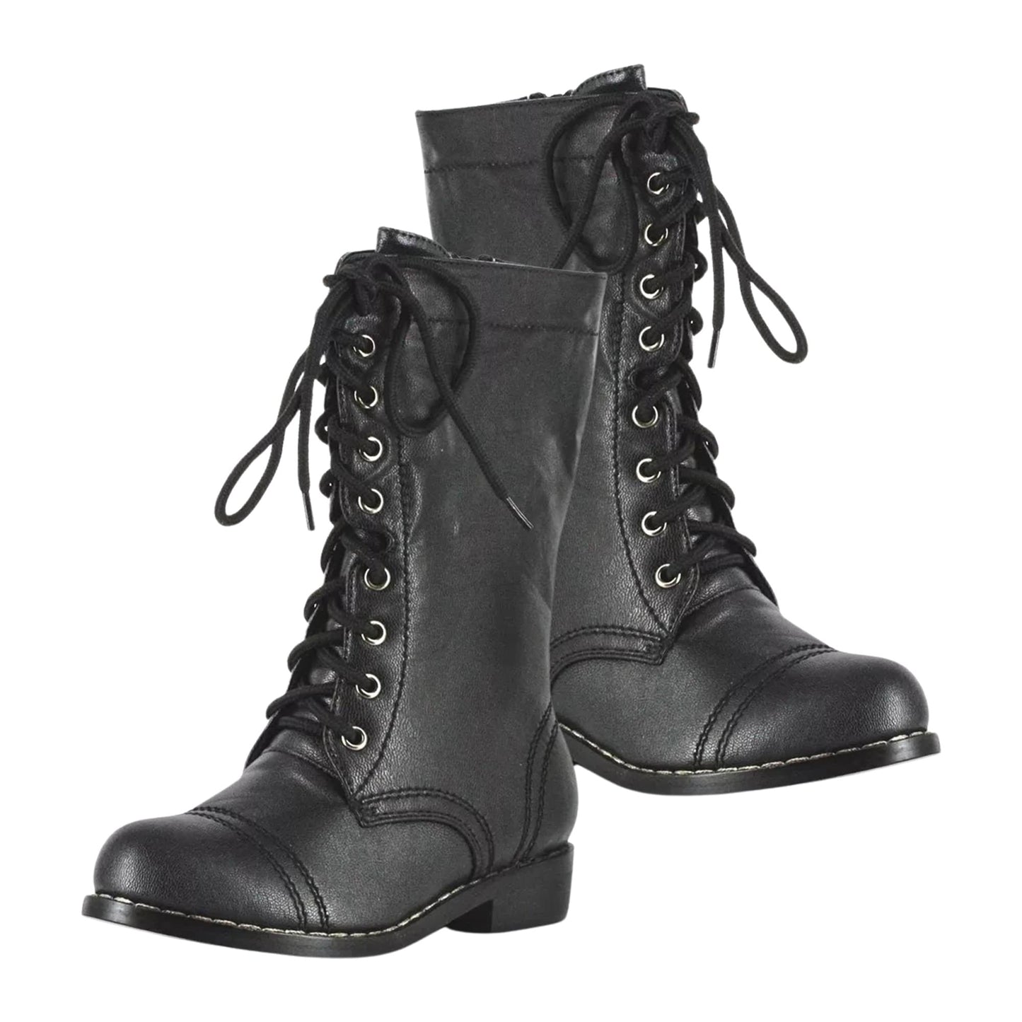 1 Black Combat Boots Child