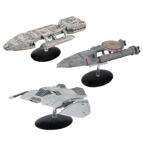 Eaglemoss Battlestar Galactica Ship Replica Set of 3 New Original Packaging