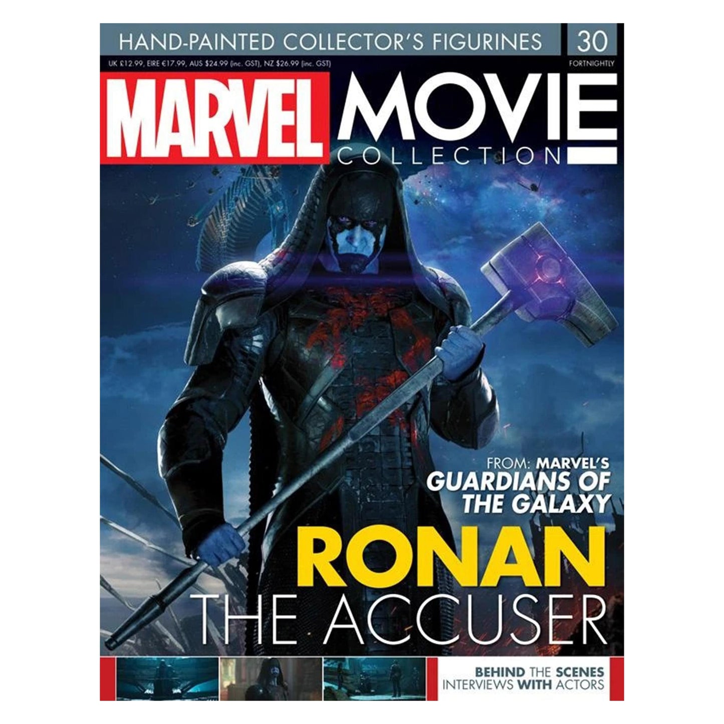 Eaglemoss Marvel Movie Collection Magazine Issue #30 Ronan The Accuser