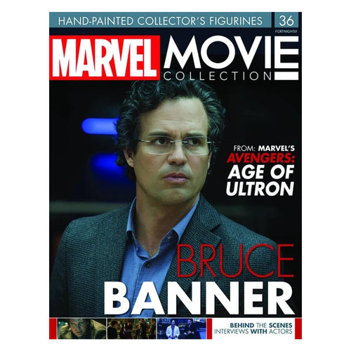 Eaglemoss Marvel Movie Collection Magazine Issue #36 Bruce Banner
