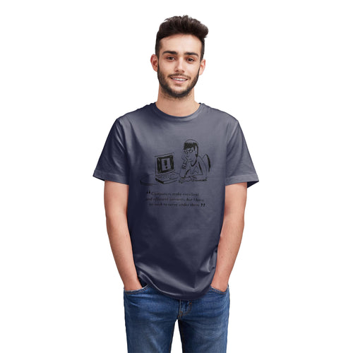 Eaglemoss Star Trek Computers Indigo T-Shirt