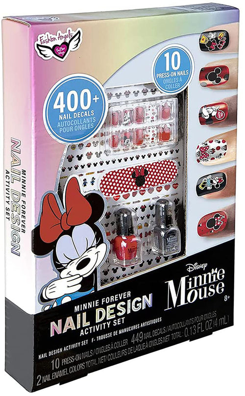 Disney Minnie Mouse Fashion Angels Nail Design Activity Set