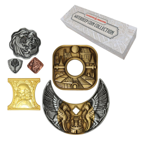Dungeons & Dragons Waterdeep Replica Coin Collection