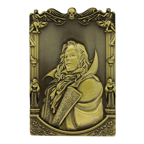 Castlevania Dracula Limited Edition Embossed Metal Ingot