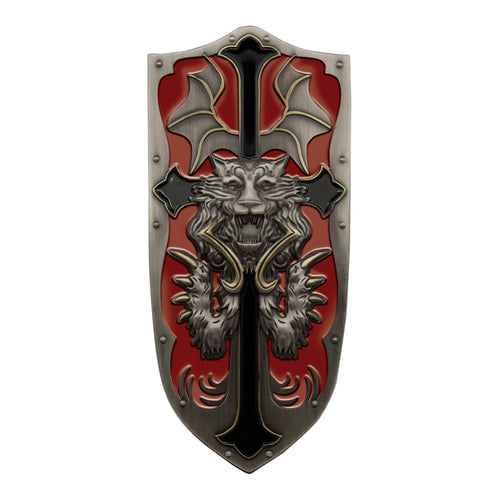 Castlevania Alucard Shield Limited Edition Embossed Enamel Metal Ingot