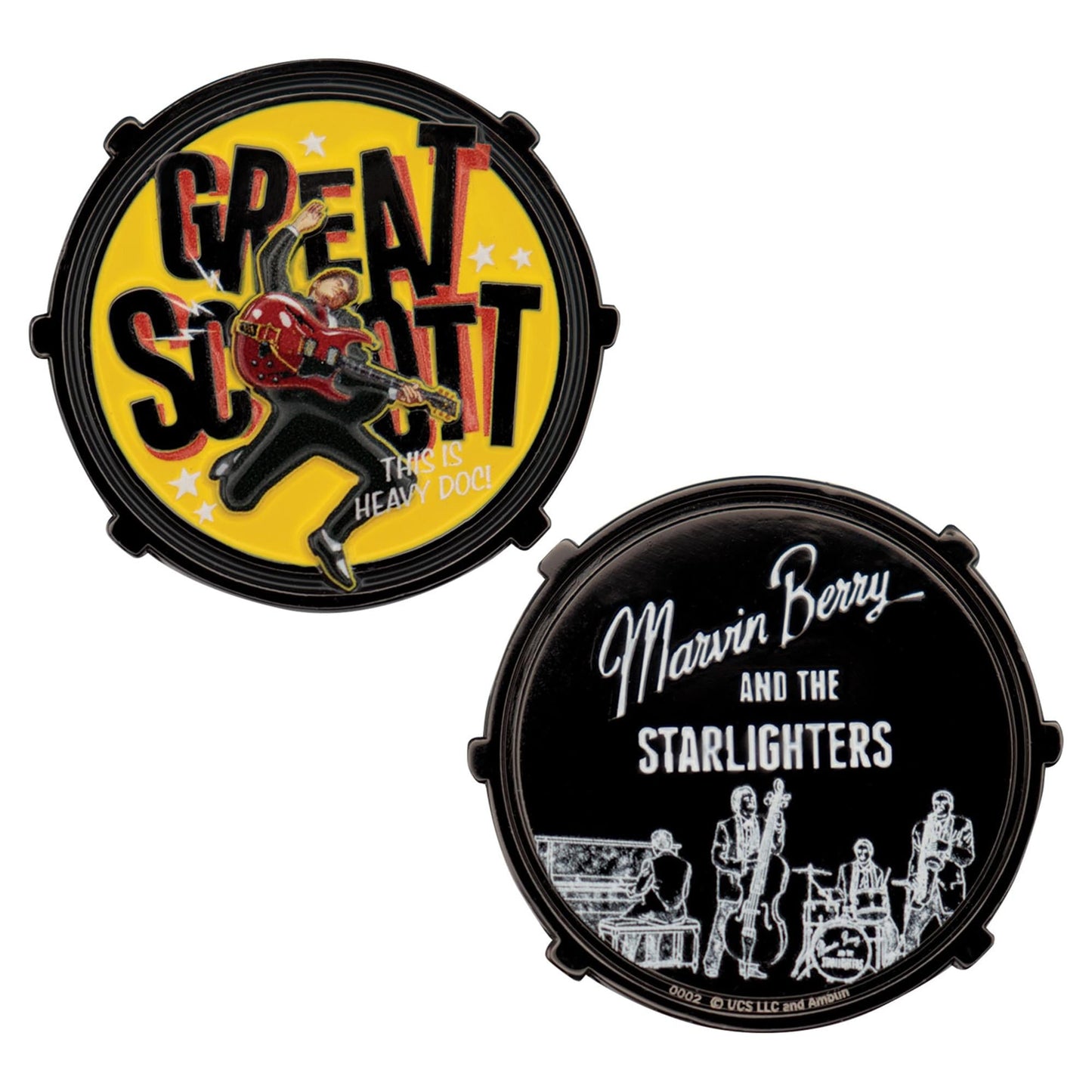 Back To The Future Marvin Berry and The Starlighters Limited Edition Coin