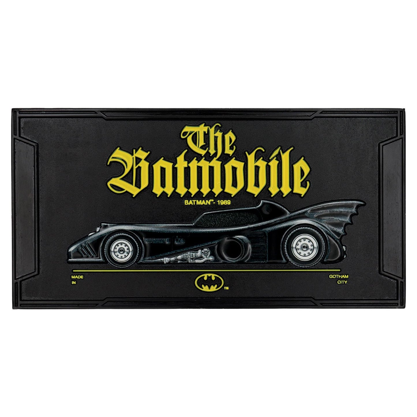 DC Comics Batman Batmobile 1989 Limited Edition Metal Ingot
