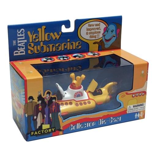 Beatles 5 Diecast Yellow Submarine